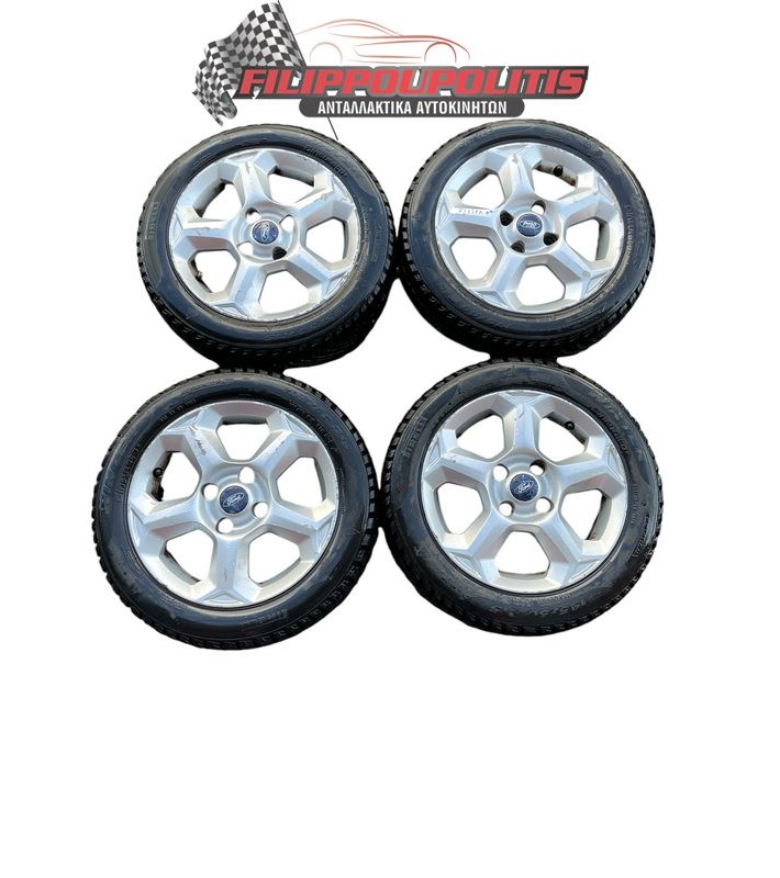 Ζαντολάστιχα αλουμινίου Ford Fiesta 2008 - 2016 Σετ Ζαντολαστιχα Αλουμινίου Ζαντολάστιχα αλουμινίου Ford Fiesta 2008 - 2016 Σετ Ζαντολαστιχα Αλουμινίου