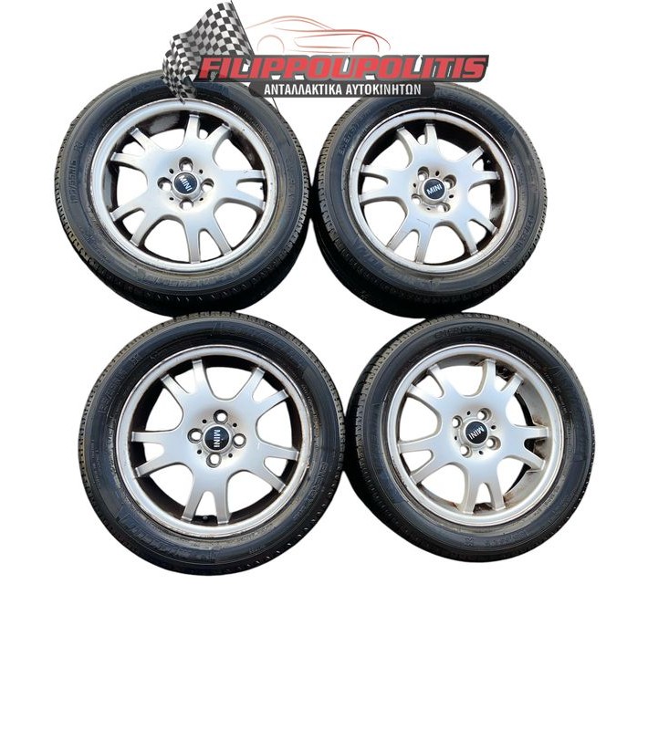 Ζαντολάστιχα αλουμινίου Mini COOPER 2006 - 2011 (R56) Σετ Ζαντολαστιχα Αλουμινίου Ζαντολάστιχα αλουμινίου Mini COOPER 2006 - 2011 (R56) Σετ Ζαντολαστιχα Αλουμινίου