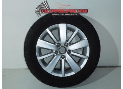 Ζαντολαστιχα Αλουμινίου Vw Golf 6 2008 - 2013 Σετ Ζαντολαστιχα Αλουμινίου