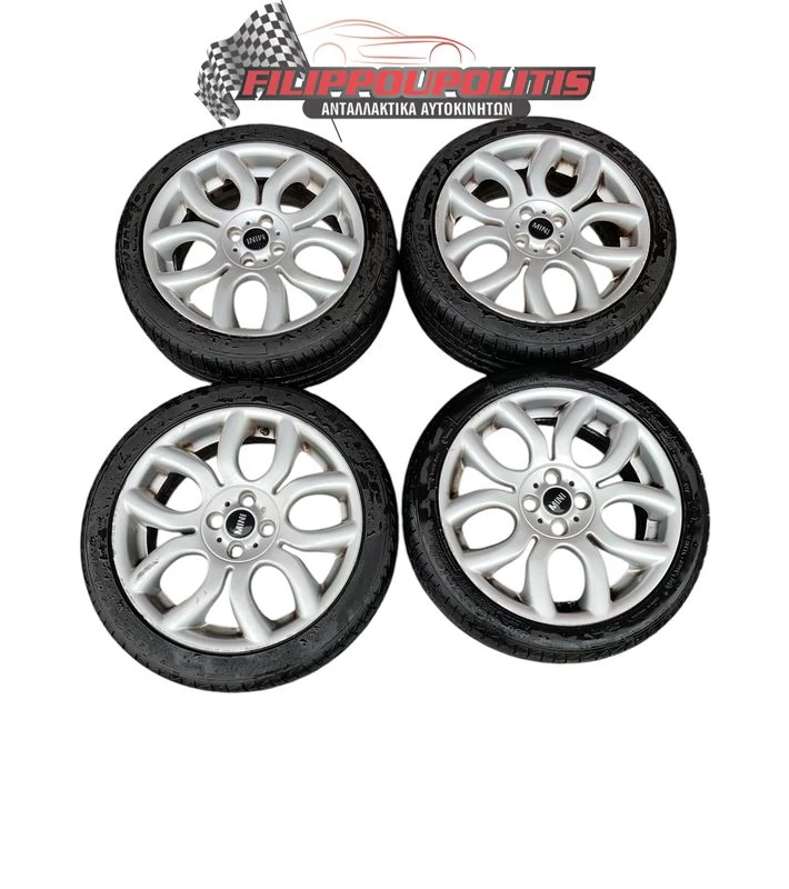 Ζαντολάστιχα αλουμινίου Mini COOPER 2006 - 2011 (R56) Σετ Ζαντολαστιχα Αλουμινίου Ζαντολάστιχα αλουμινίου Mini COOPER 2006 - 2011 (R56) Σετ Ζαντολαστιχα Αλουμινίου